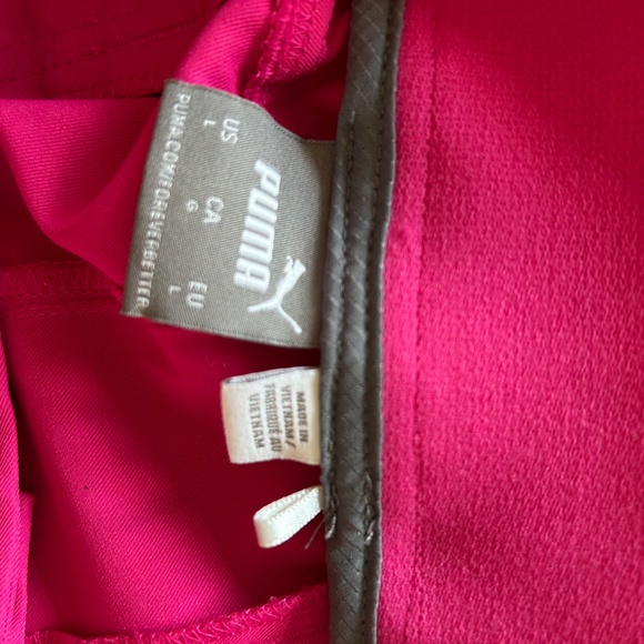 Puma Pink Golf Shorts - Picture 3 of 8
